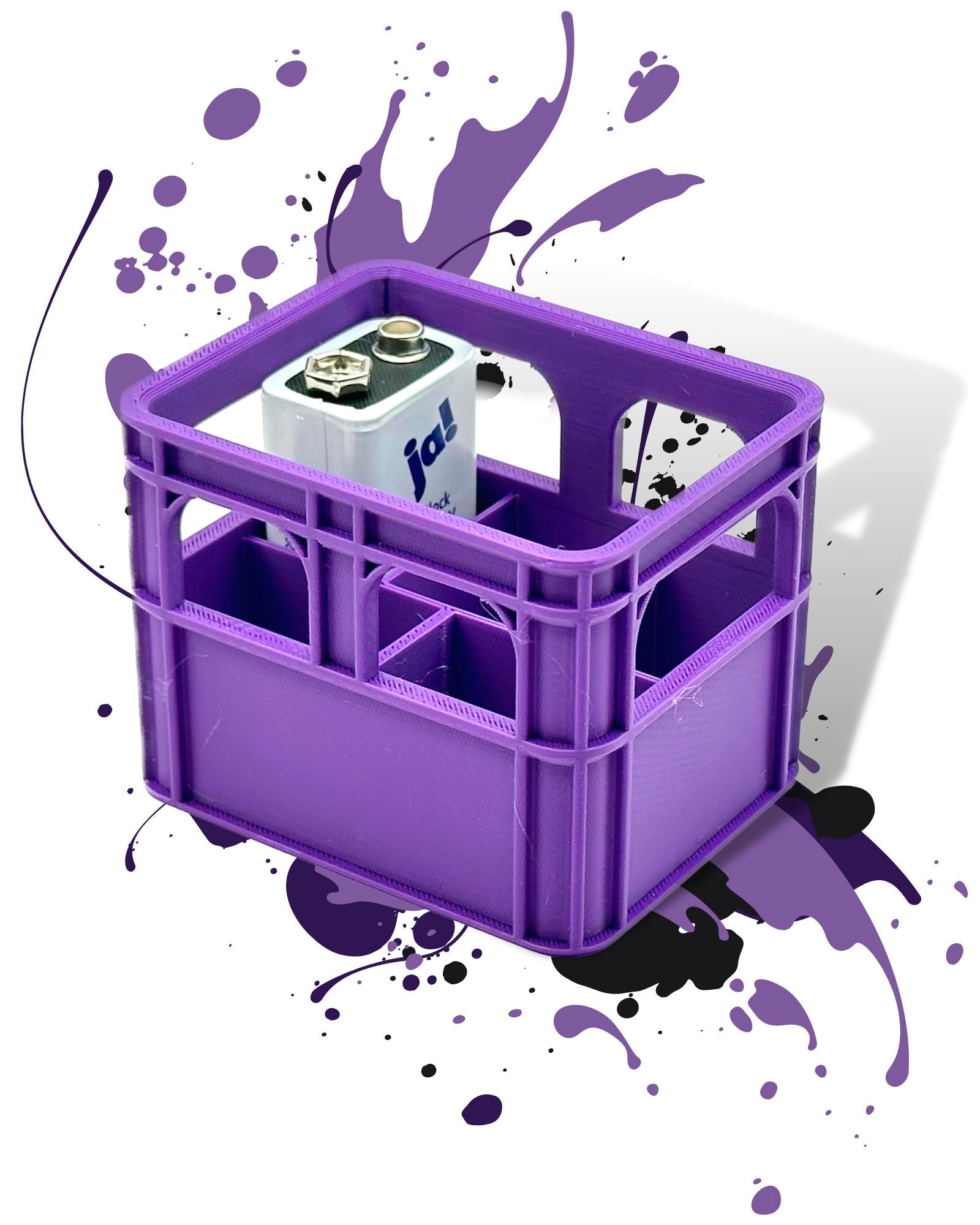 bierkasten aufbewahrung Batterie 🔋 Bierkiste Bierkasten Batteriebox Aufbewahrung Deko Minibox Minnikiste – DEKOUP.COM
